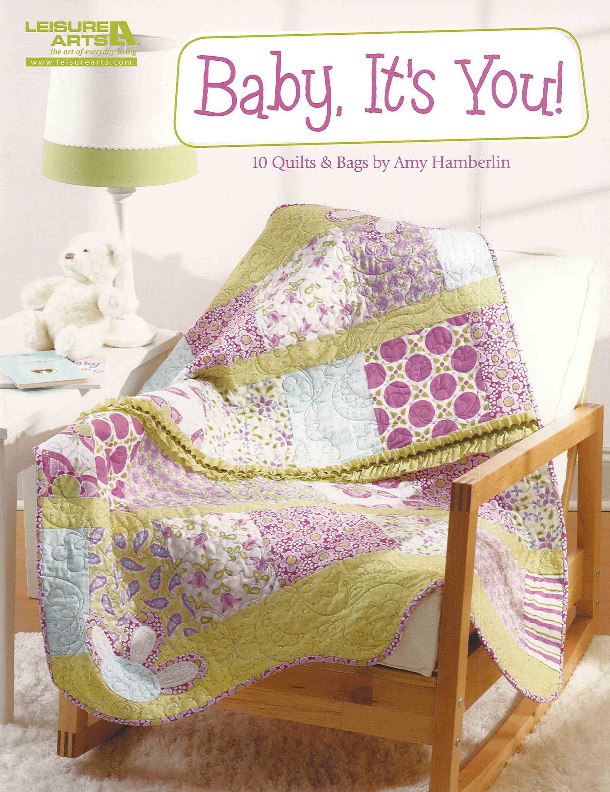 Leisure Arts Book, Baby It's You 10 Quilts & Bags,Used