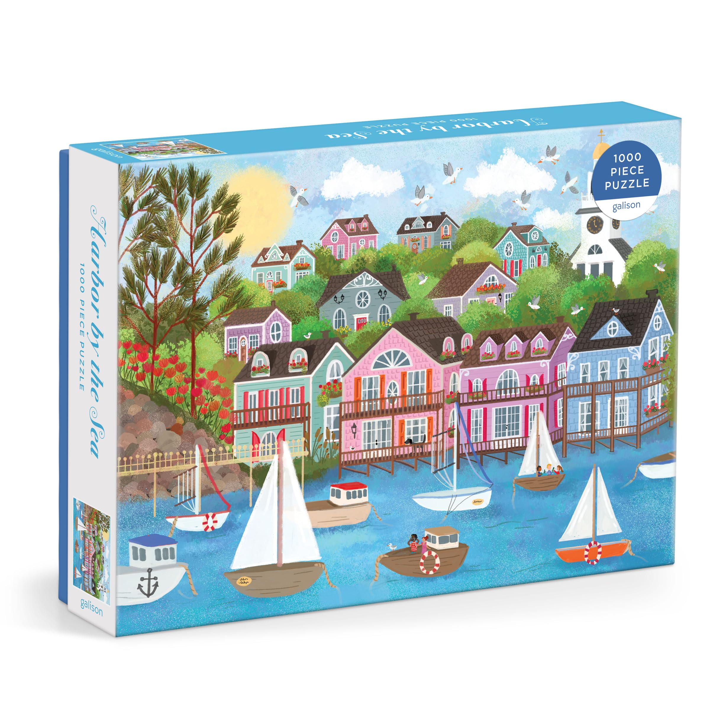 Harbor By The Sea 1000Pc Puzzle