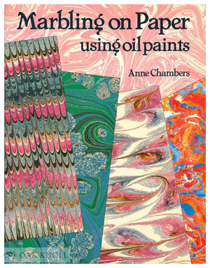 Marbling on Paper Using Oil Paints,Used