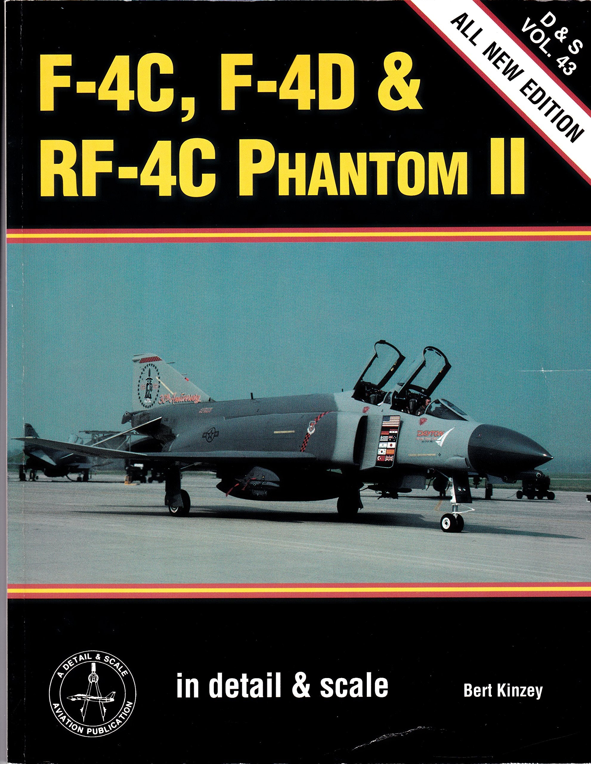 F4C, F4D & RF4C Phantom II (Detail & Scale, Vol. 43),Used