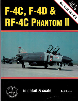F4C, F4D & RF4C Phantom II (Detail & Scale, Vol. 43),Used
