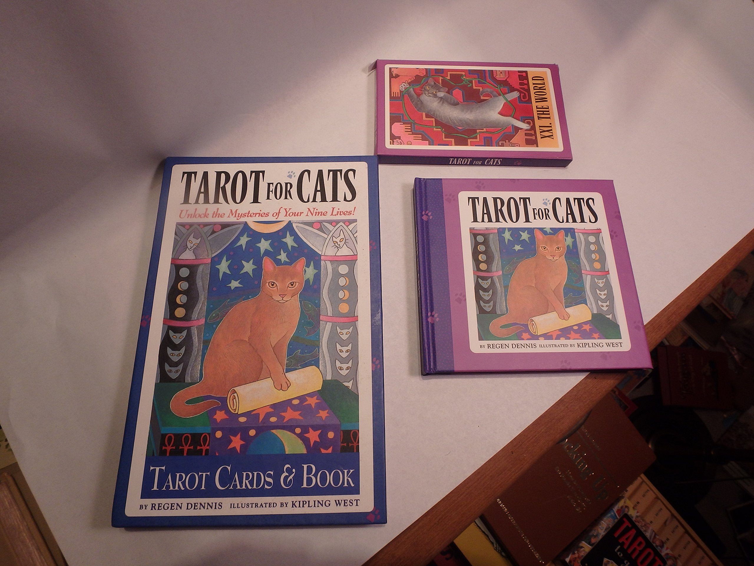 Tarot For Cats: Unlock The Mysteries Of Your Nine Lives!,Used