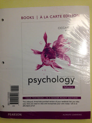 Psychology, Books A La Carte Edition (4Th Edition)