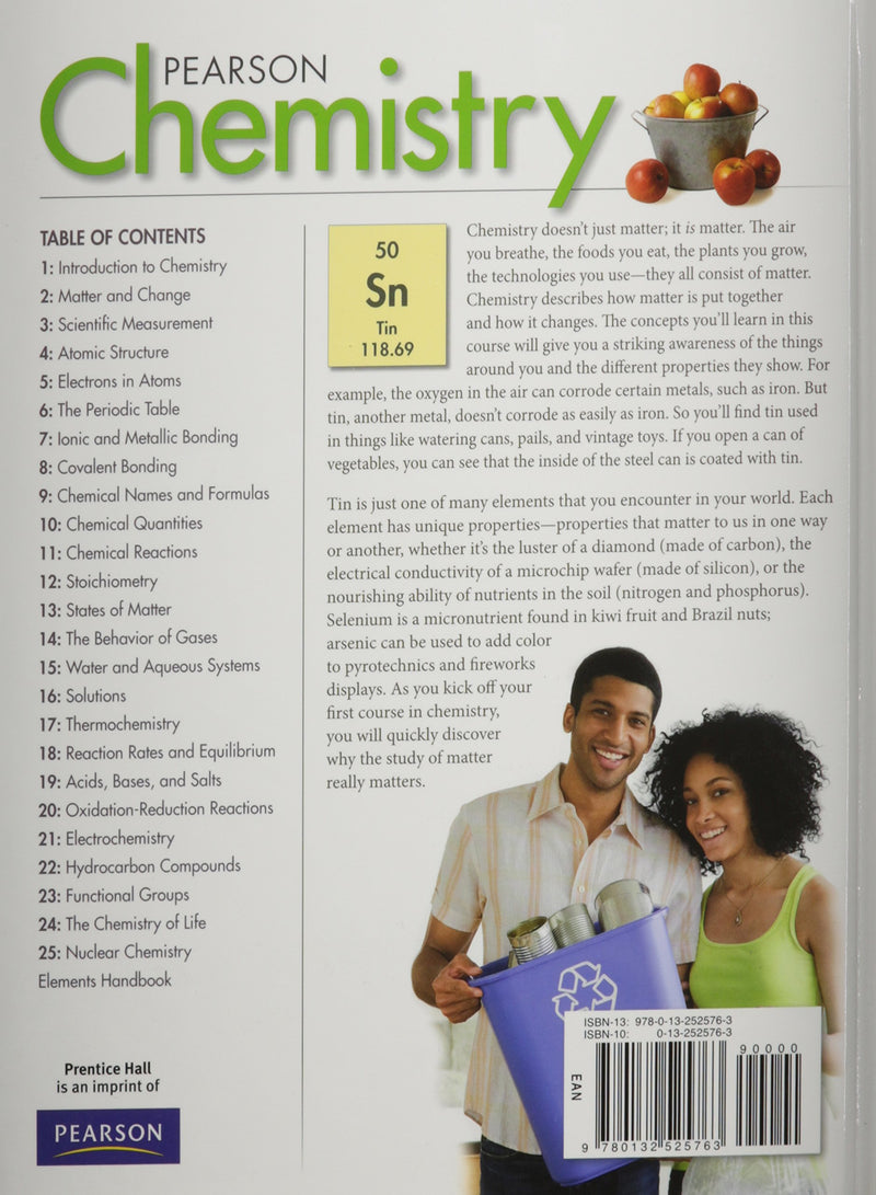 Pearson Chemistry,New