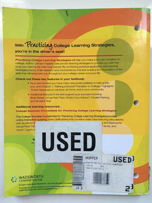 Practicing College Learning Strategies (Textbookspecific CSFI),Used