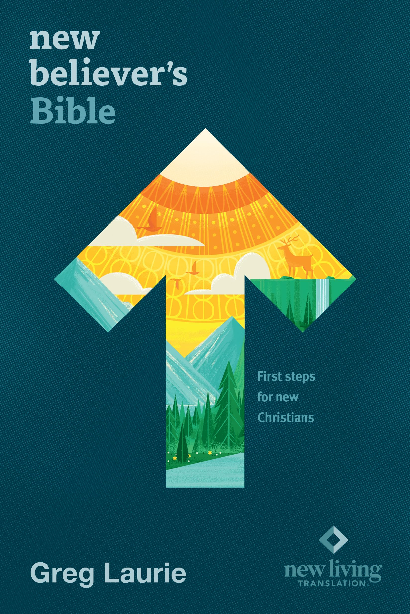New Believer's Bible NLT (Softcover): First Steps for New Christians,Used