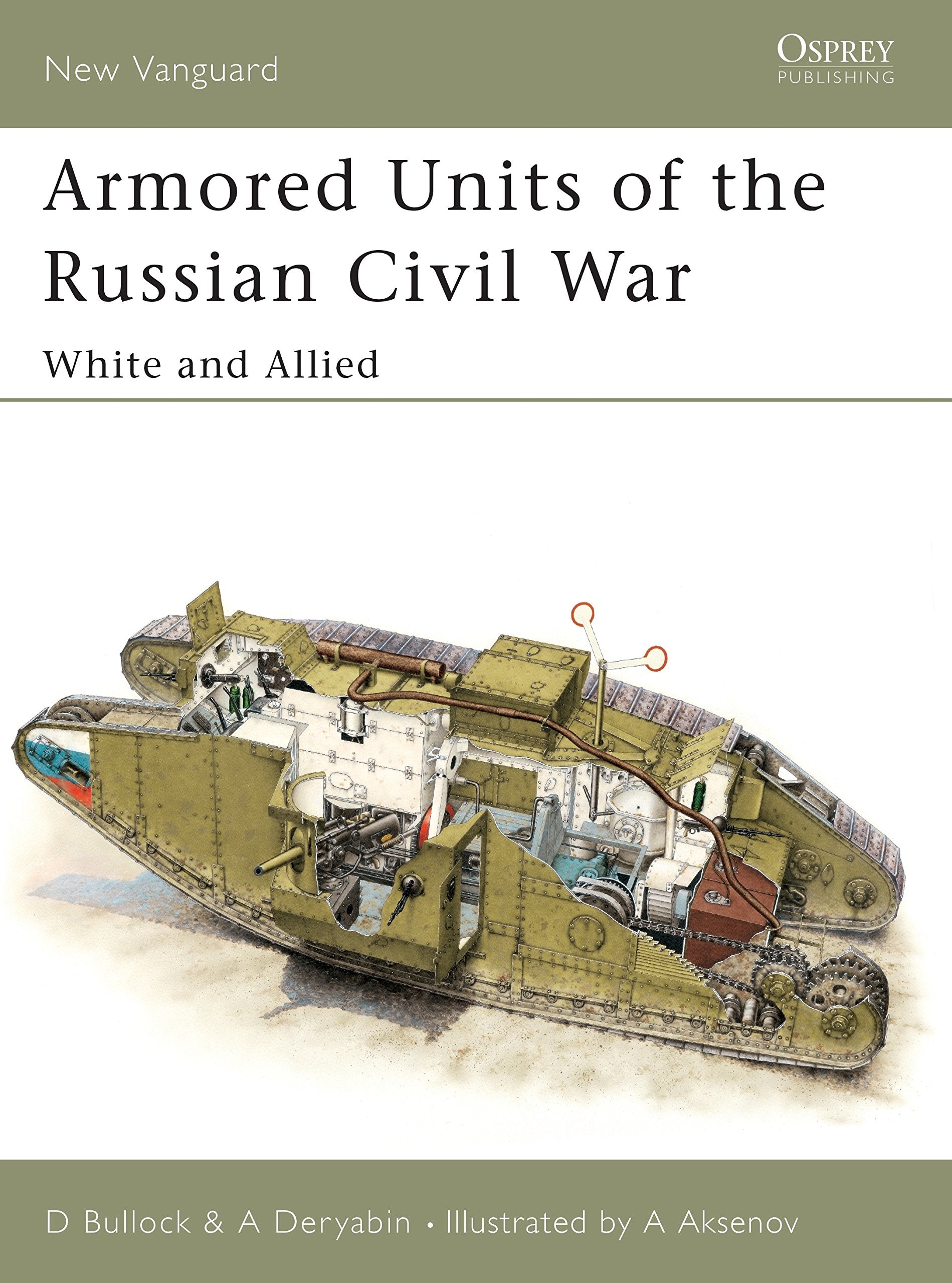 Armored Units Of The Russian Civil War: White And Allied (New Vanguard)