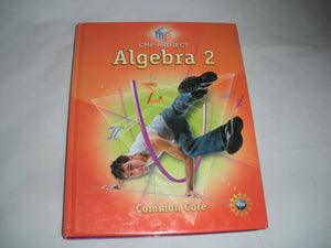 High School Math Cme Common Core Algebra 2 Student Edition Grade 9/12,Used