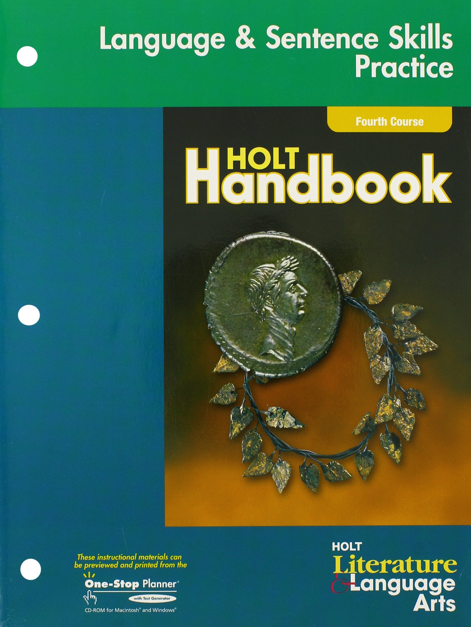Literature And Language Arts, Grade 10 Language Skills Practice: Holt Literature And Language Arts California,Used