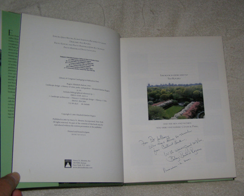 Landscape Design: A Cultural and Architectural History,Used
