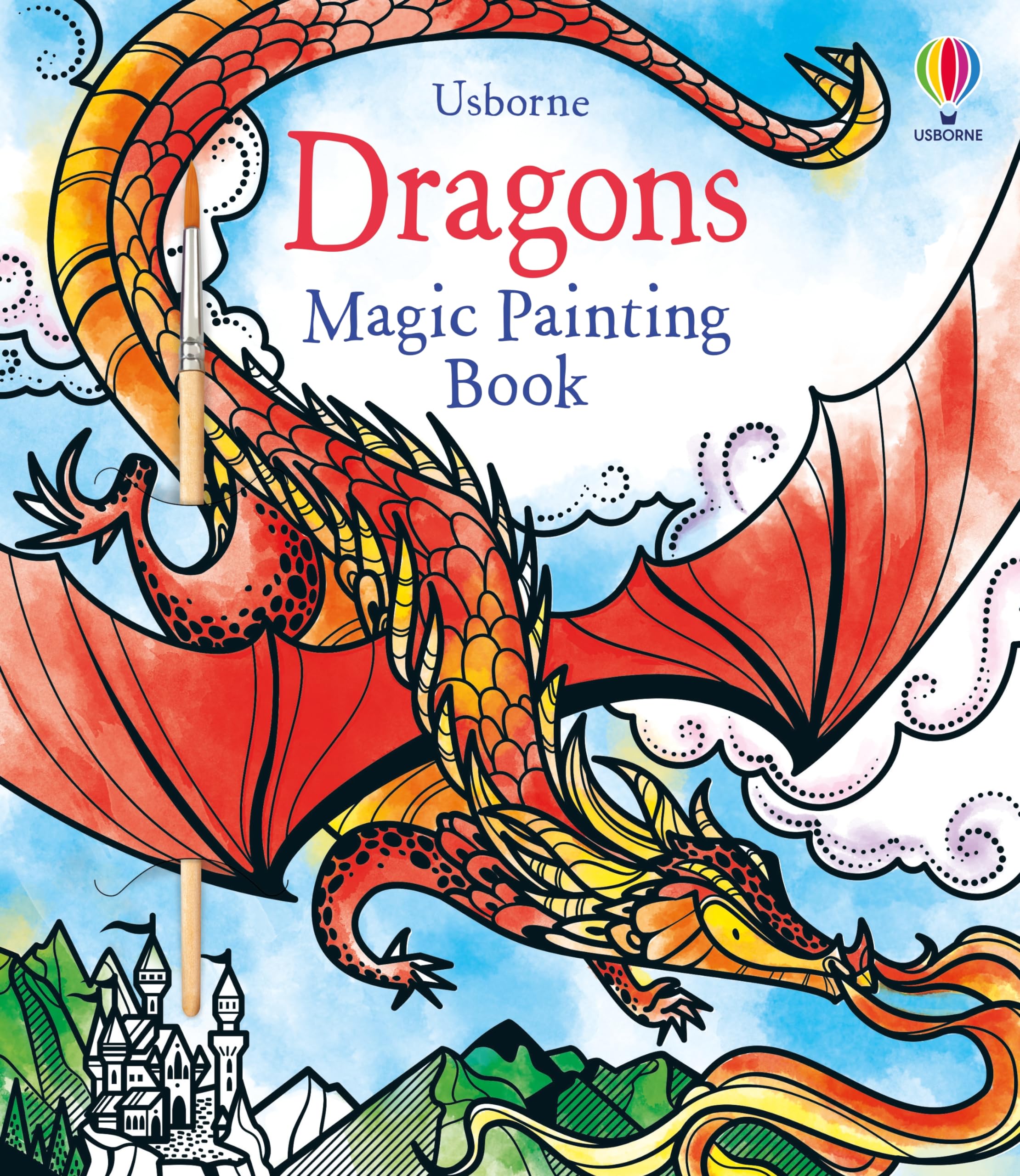 Dragons Magic Painting Book (Magic Painting Books),Used
