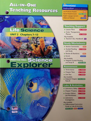 Life Science: AllInOne Teaching Resources (Unit 2 Ch. 713),Used