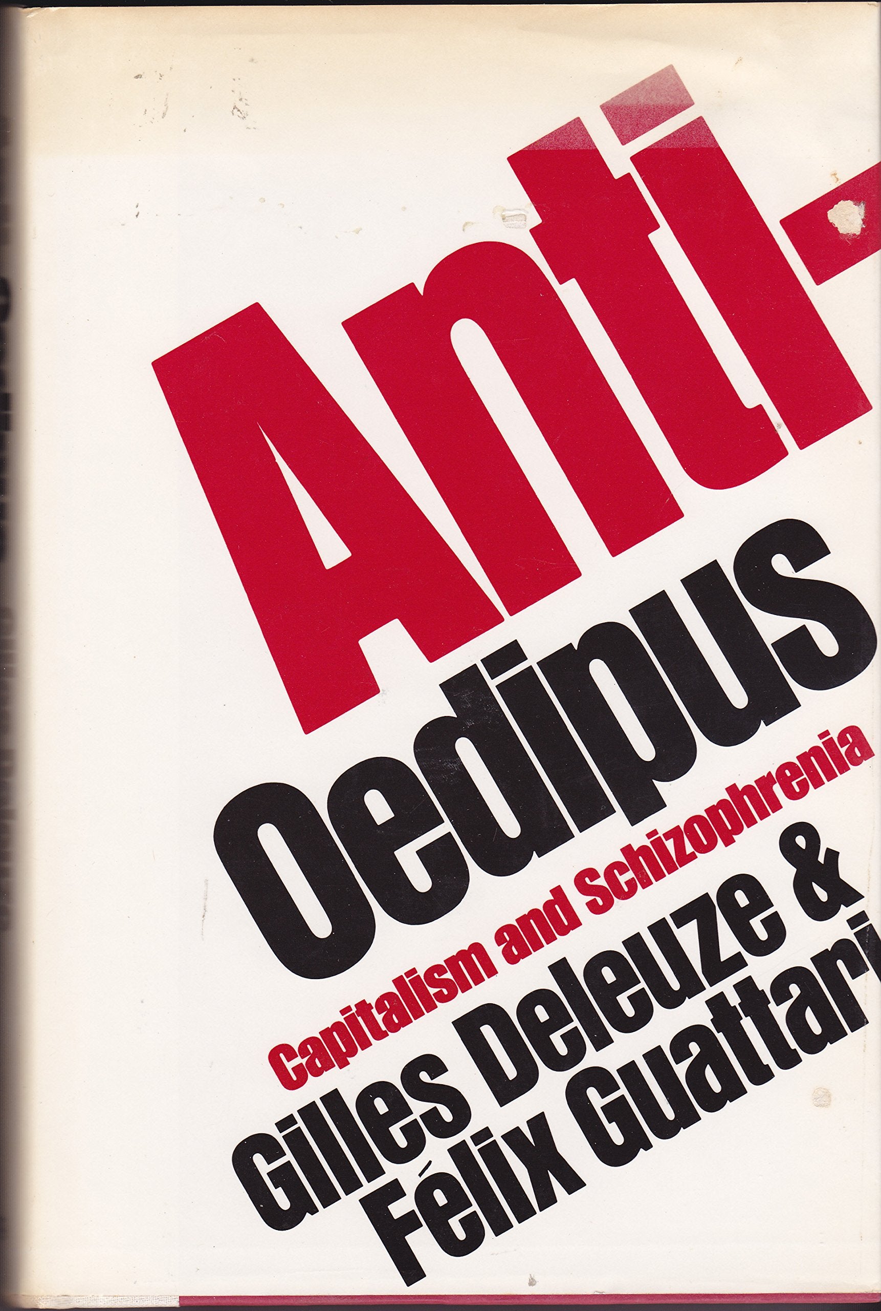 Antioedipus: Capitalism And Schizophrenia,Used