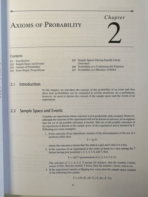 A First Course in Probability (8th Edition),New