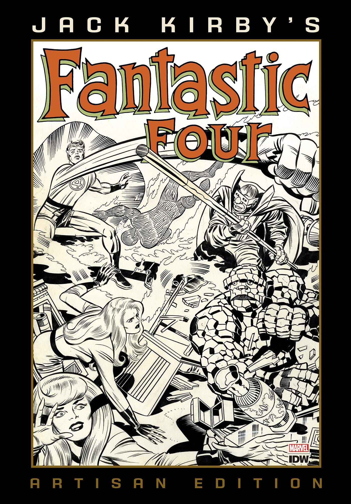 Jack Kirby's Fantastic Four Artisan Edition,Used