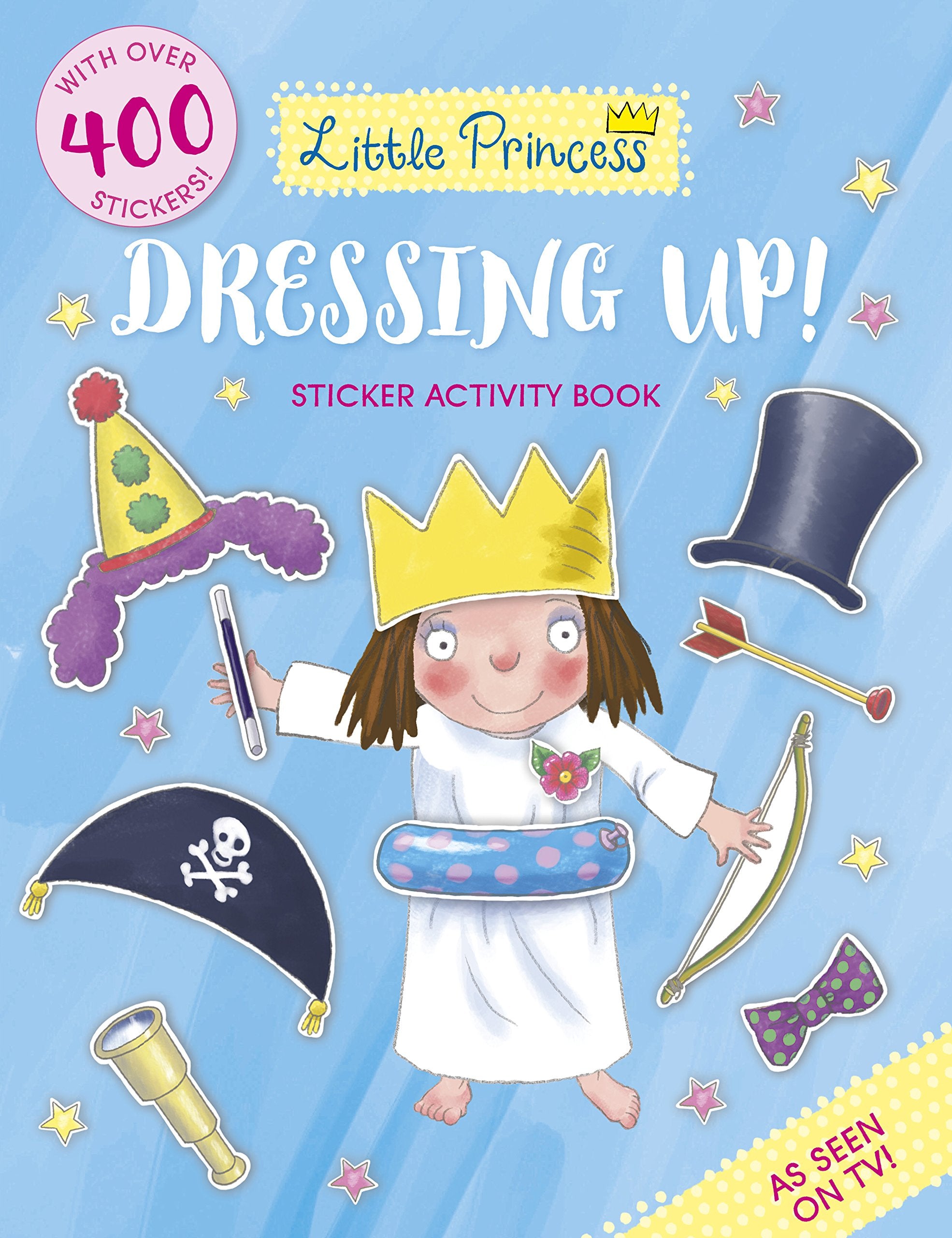 Little Princess Dressing Up! Sticker Activity Book,Used