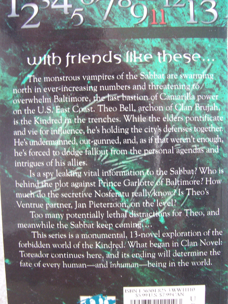 Clan Novel: Brujah (Vampire: The Masquerade),Used