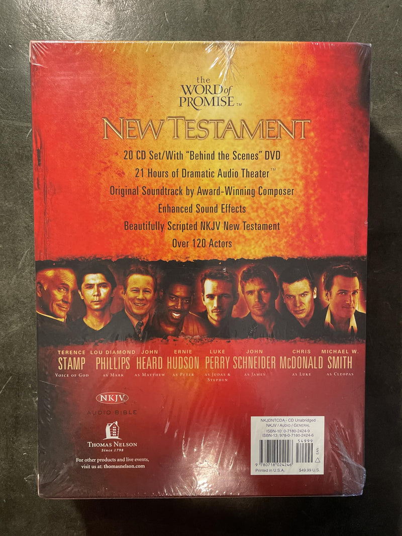 The Word of Promise: New Testament Audio Bible,Used