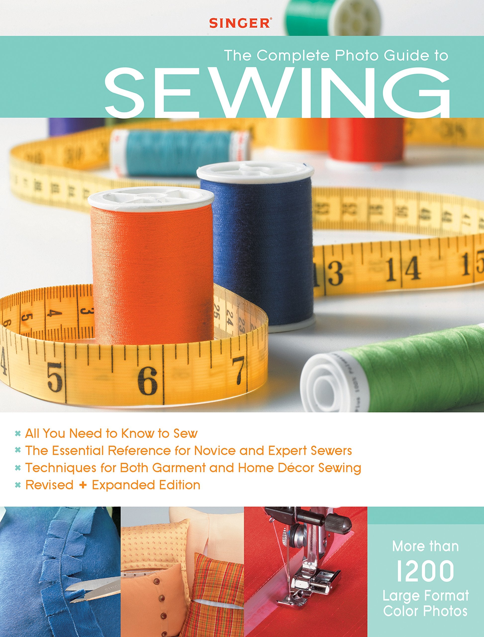Singer Complete Photo Guide to Sewing  Revised + Expanded Edition: 1200 FullColor HowTo Photos,Used