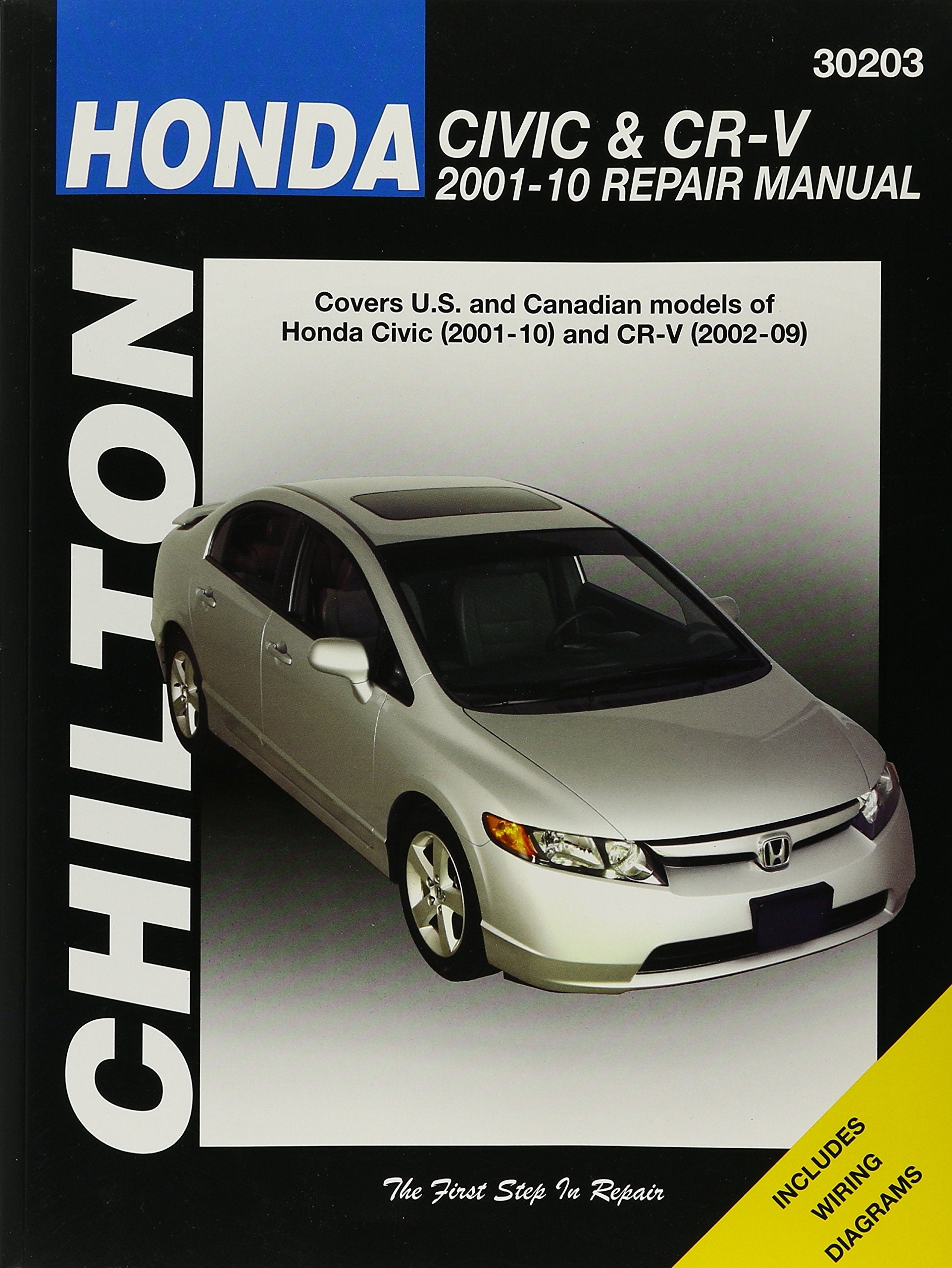 Honda Civic 20012010 & CRV 20022009 (Chilton's Total Car Care Repair Manual),Used