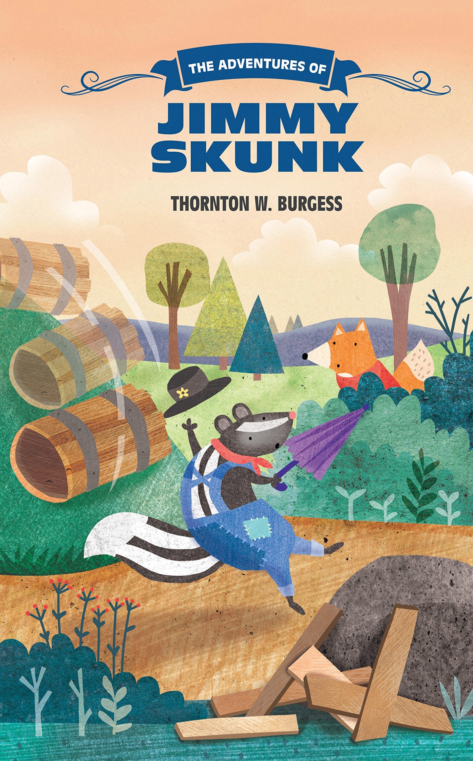The Adventures Of Jimmy Skunk (The Thornton Burgess Library)
