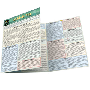 DSM5TR Overview: a QuickStudy Laminated Reference Guide