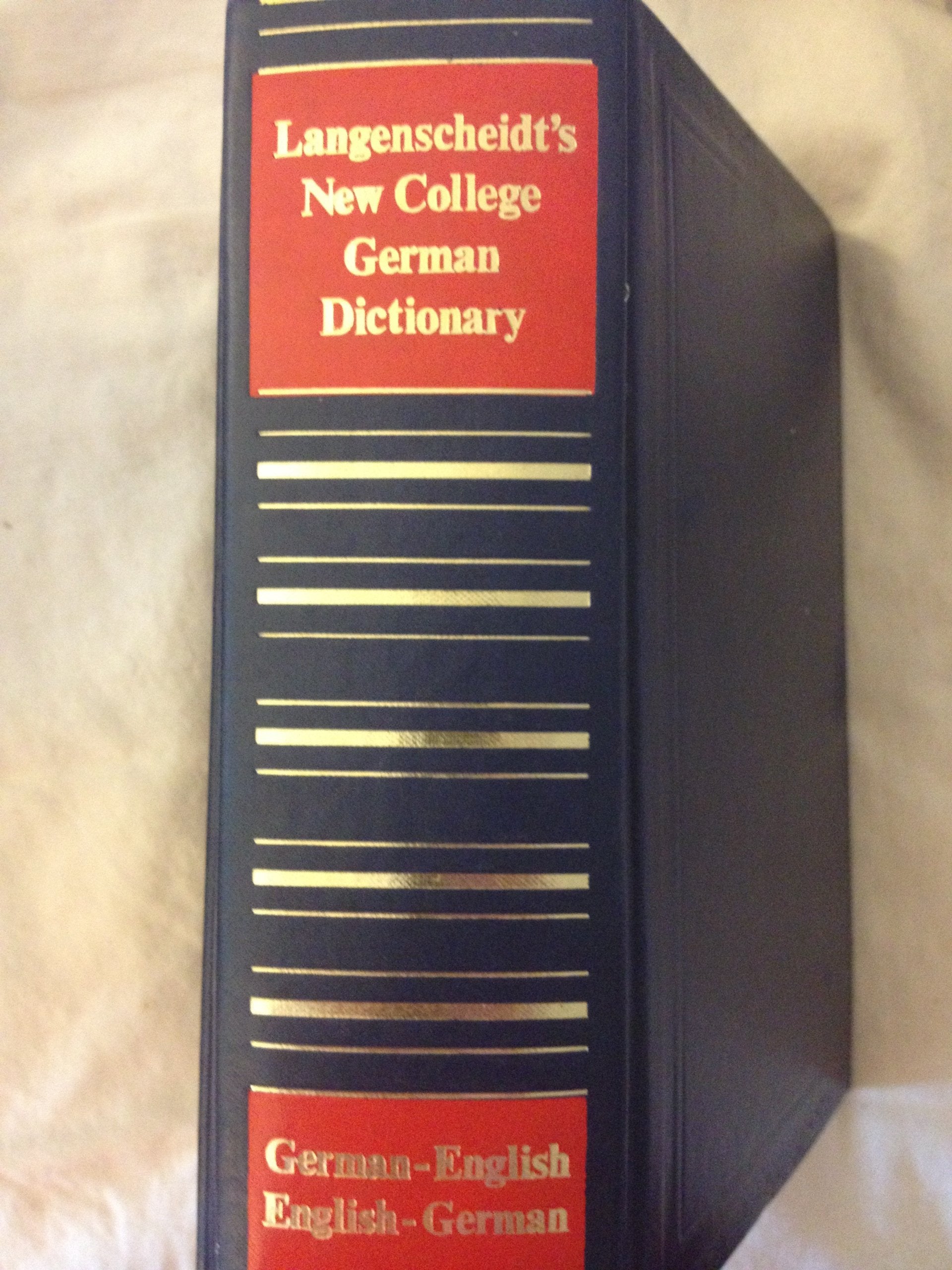 Langenscheidt'S New College Englishgerman Dictionary