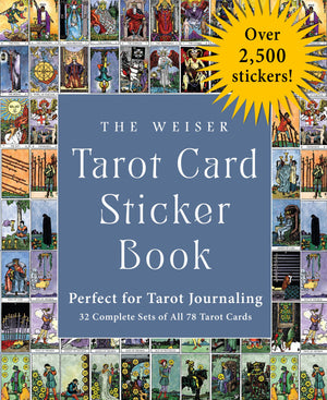 The Weiser Tarot Card Sticker Book: Includes Over 2,500 Stickers (32 Complete Sets Of All 78 Tarot Cards)Perfect For Tarot Jour,New