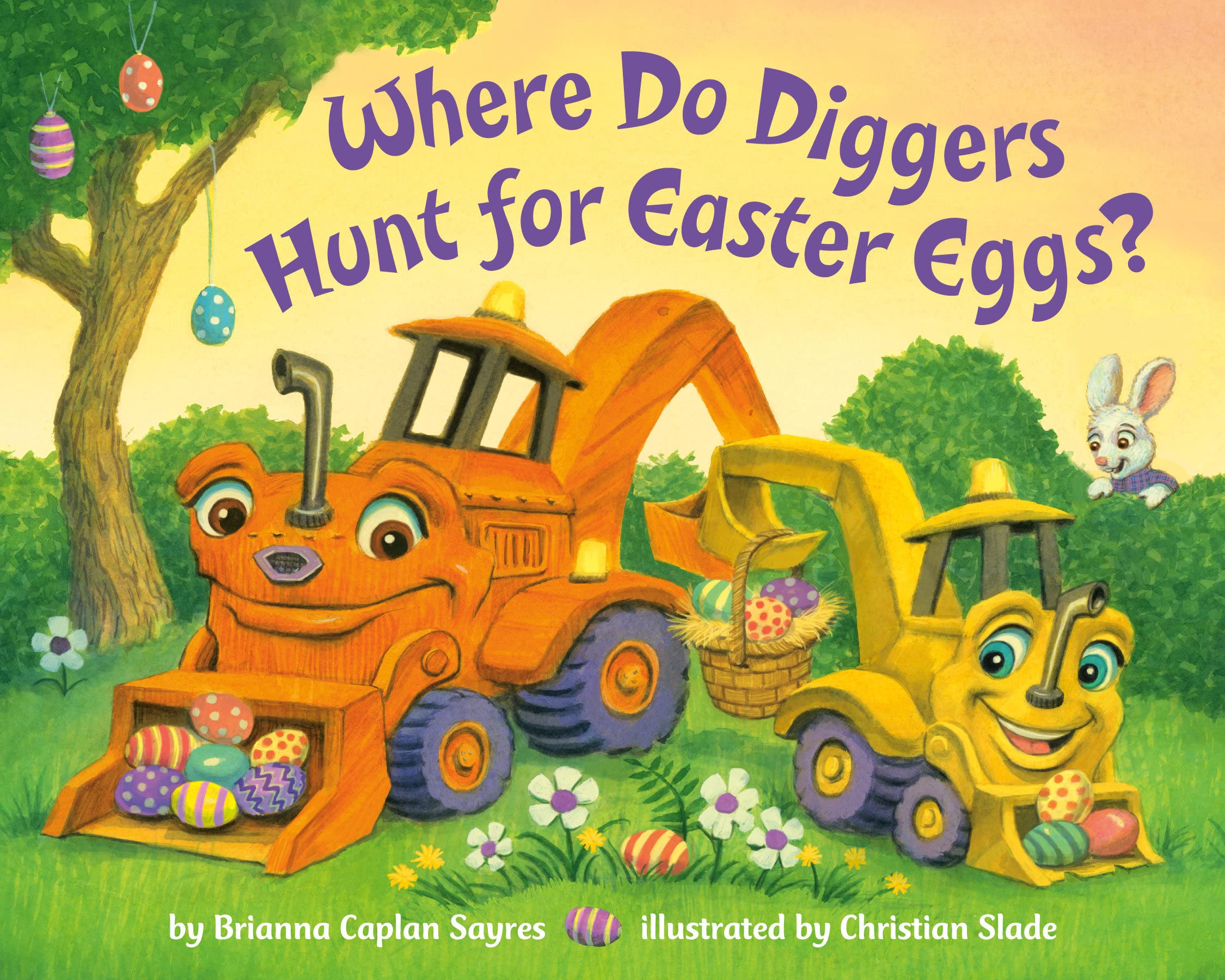 Where Do Diggers Hunt For Easter Eggs?: A Diggers Board Book (Where Do...Series),Used