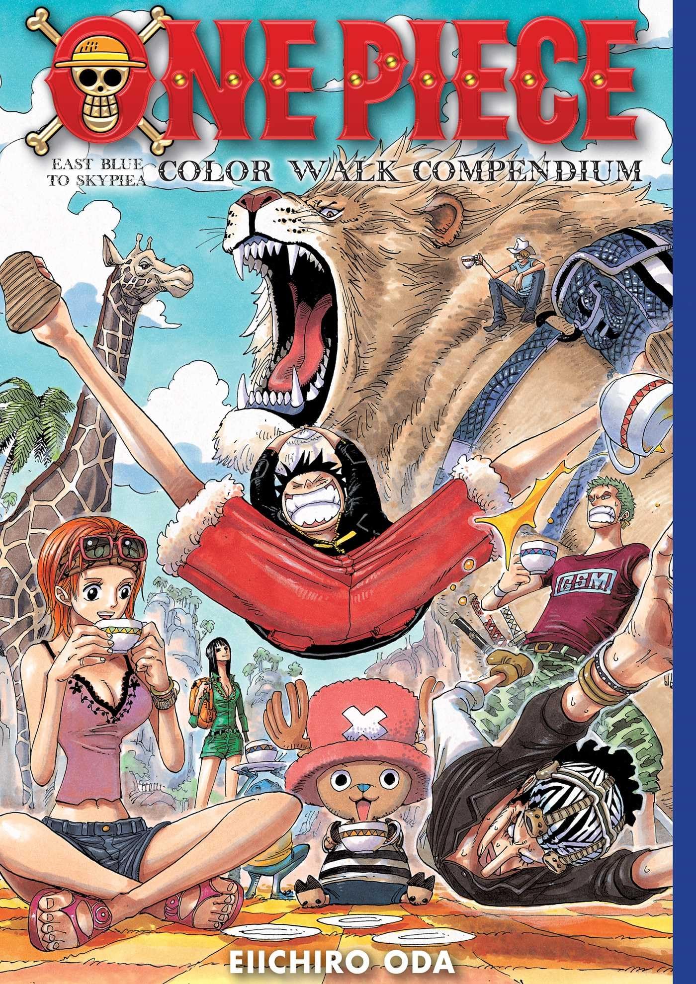 One Piece Color Walk Compendium: East Blue to Skypiea (1),Used