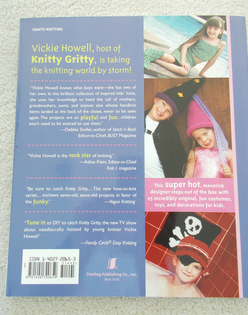 New Knits on the Block: A Guide to Knitting What Kids Really Want,Used