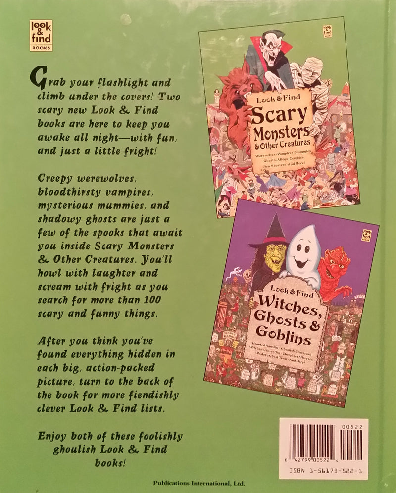 Look and Find Scary Monsters and Other Creatures,Used