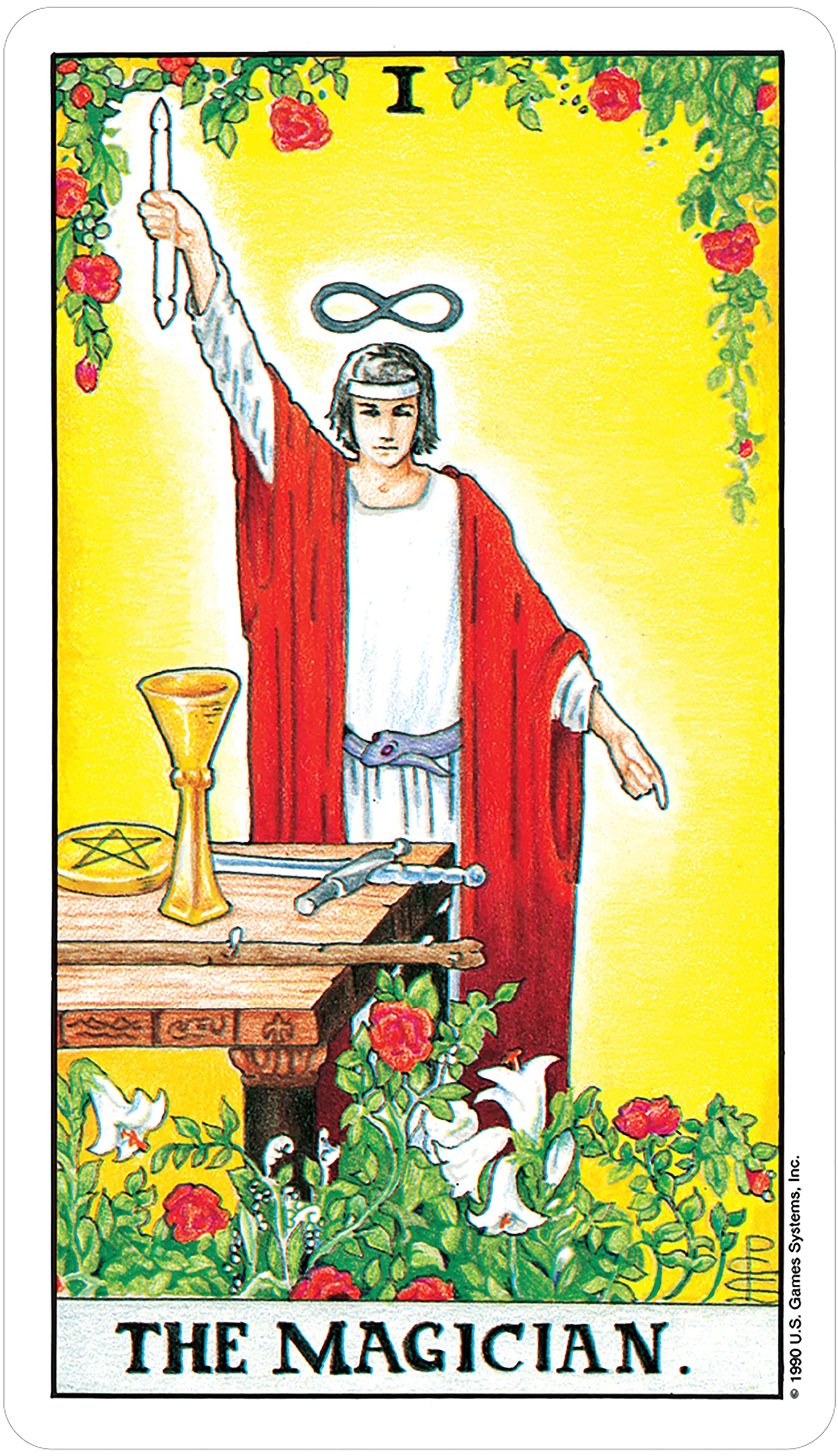 Universal Waite Tarot Deck/Book Set,Used