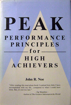 Peak Performance Principles for High Achievers,Used