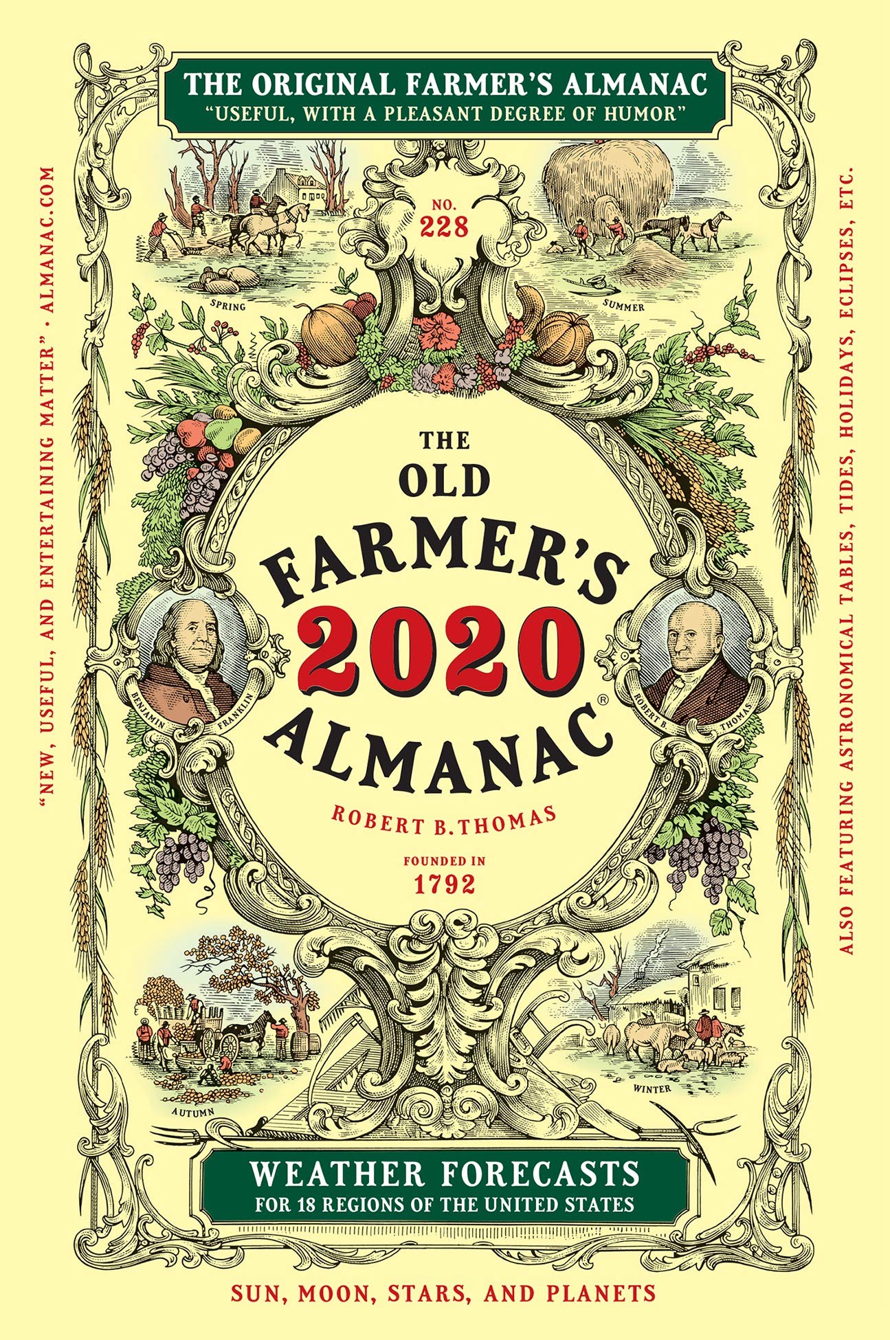 The Old Farmer's Almanac 2020,Used