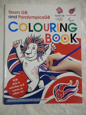 Team GB and ParalympicsGB Colouring Book (London 2012),Used