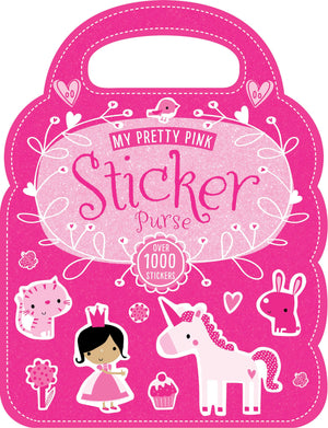 My Pretty Pink Sticker Purse,Used