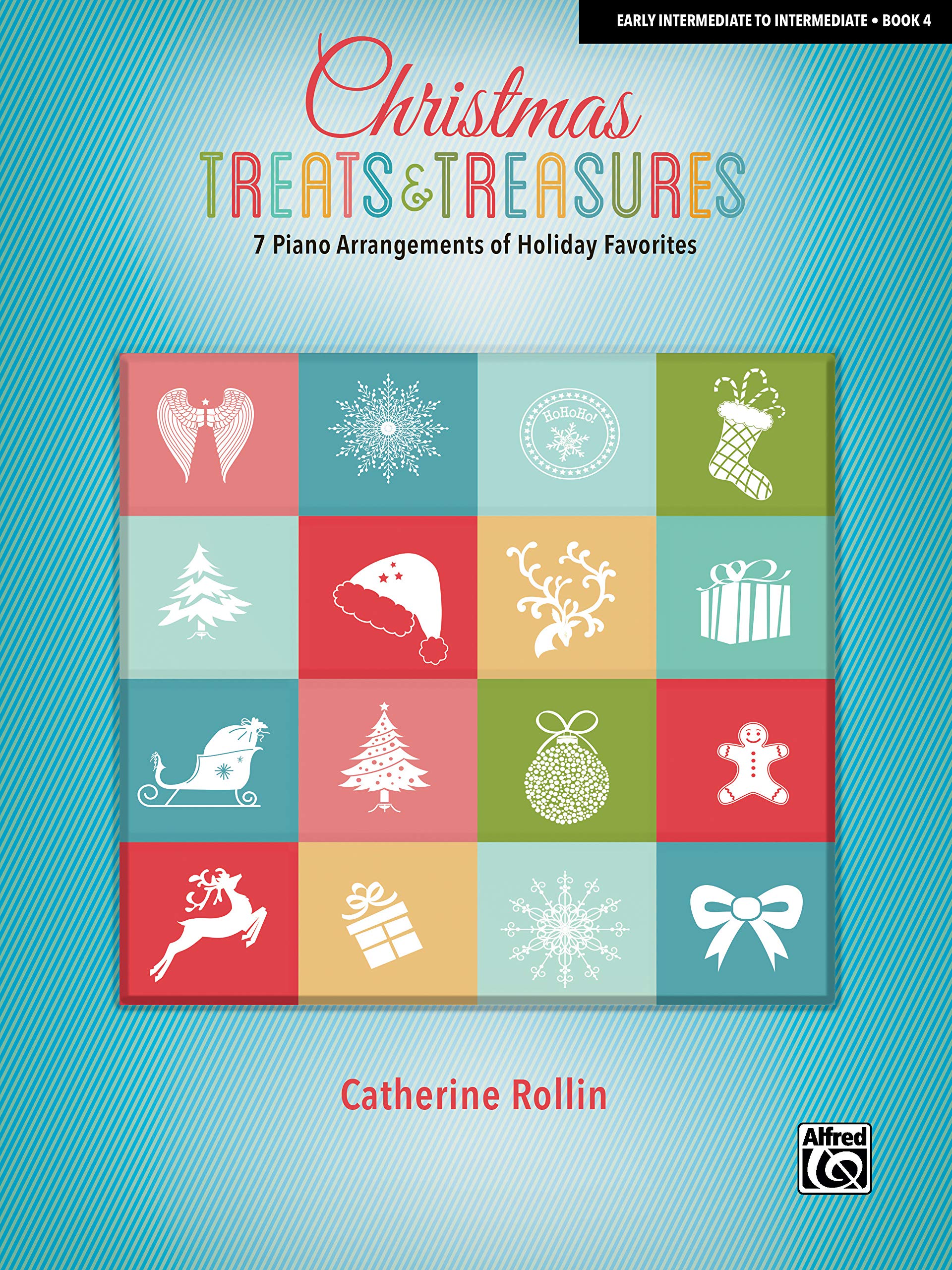 Christmas Treats & Treasures, Bk 4: 7 Piano Arrangements of Holiday Favorites,Used