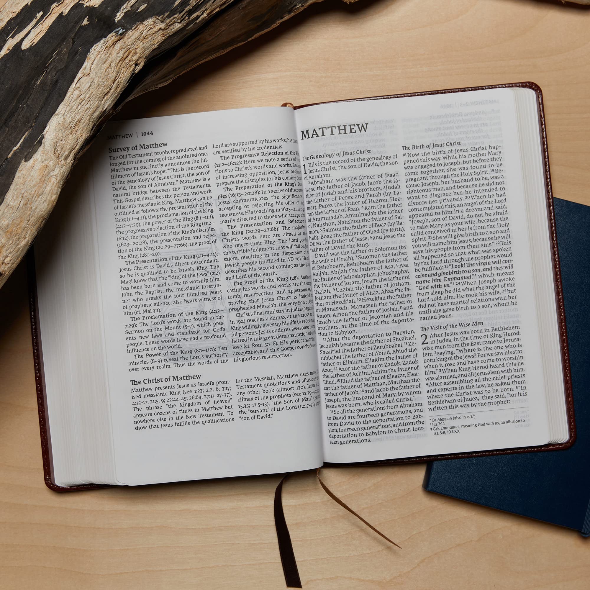 NET Bible, Thinline Art Edition, Large Print, Leathersoft, Blue, Comfort Print: Holy Bible,Used