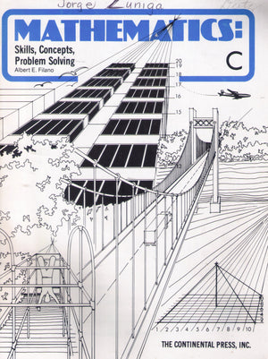 Mathematics Skills, Concepts, Problem Solving: Level C,Used