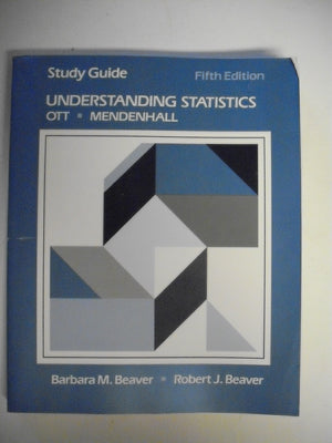 Understanding Statistics: Study Guide to 5r.e,Used
