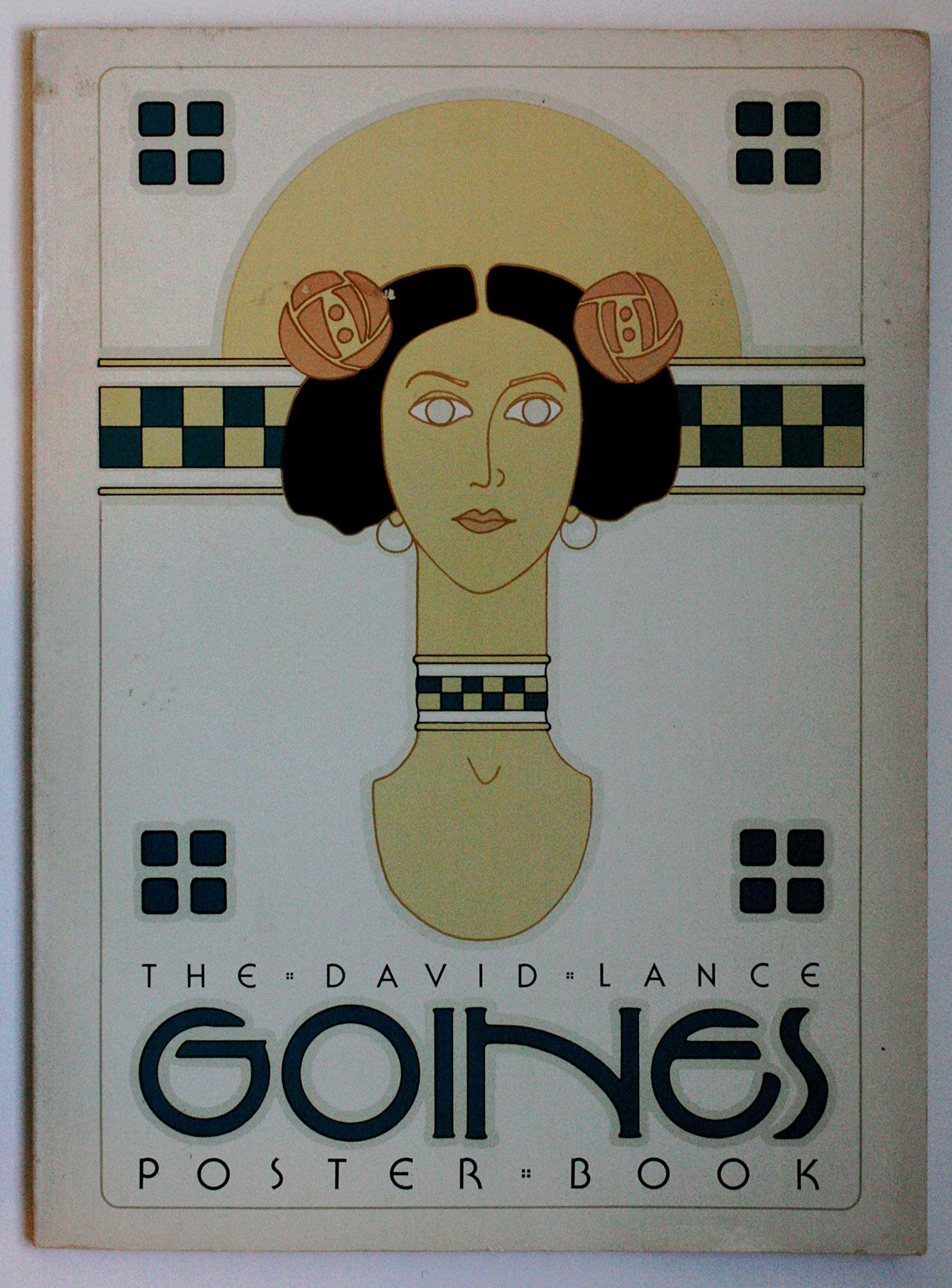 David Lance Goines Poster Book,Used