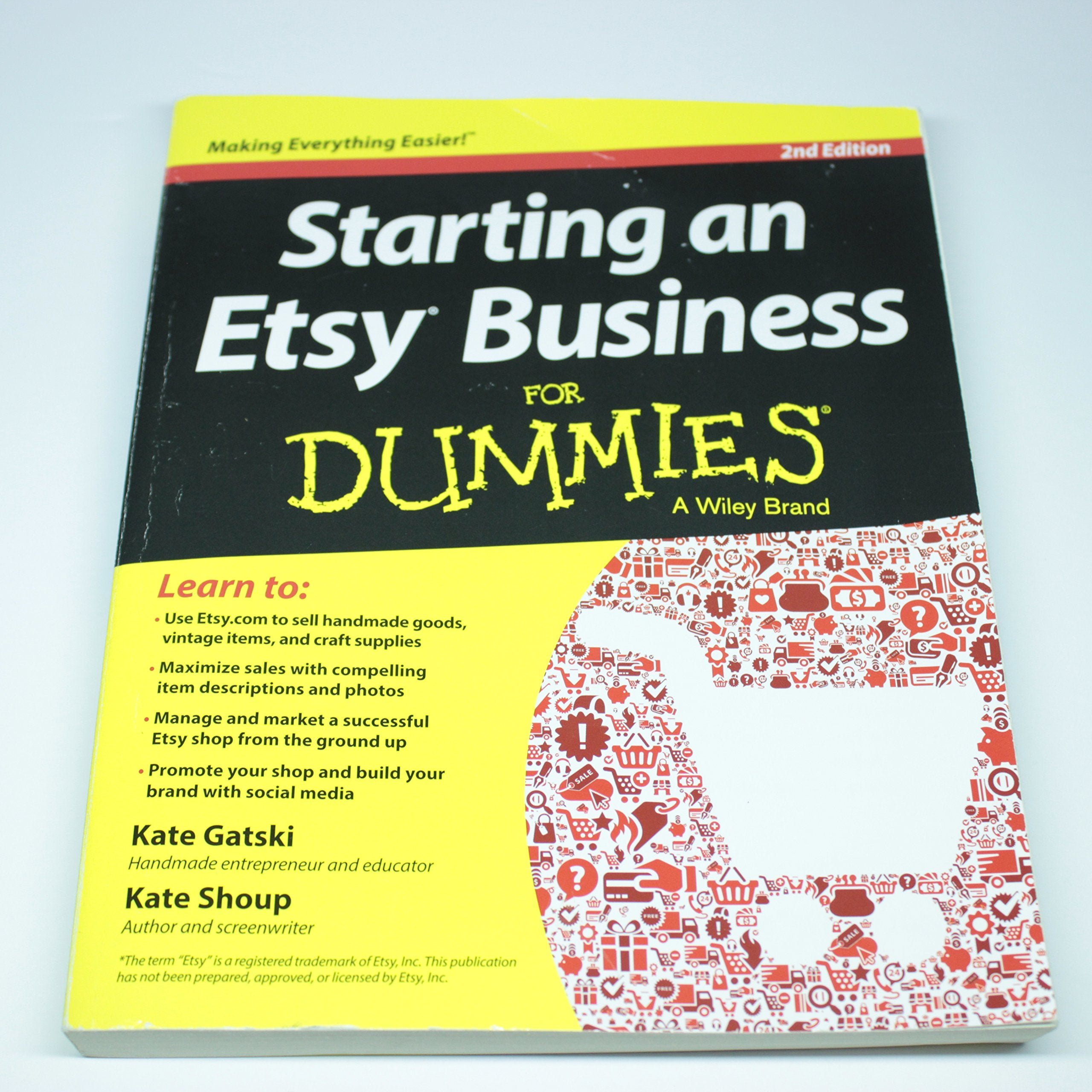 Starting An Etsy Business For Dummies,Used