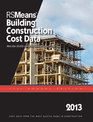 RSMeans Building Construction Cost Data 2013,Used