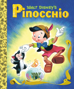 Walt Disney's Pinocchio Little Golden Board Book (Disney Classic) (Little Golden Book),Used