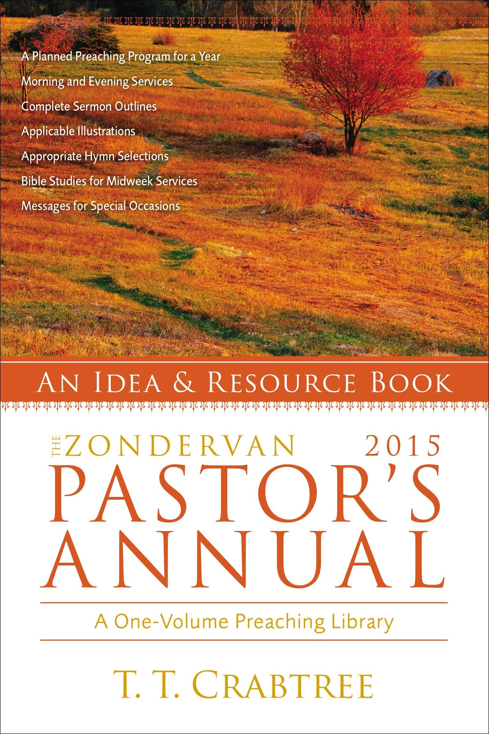 The Zondervan 2015 Pastor's Annual: An Idea and Resource Book (Zondervan Pastor's Annual),Used