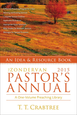 The Zondervan 2015 Pastor's Annual: An Idea and Resource Book (Zondervan Pastor's Annual),Used