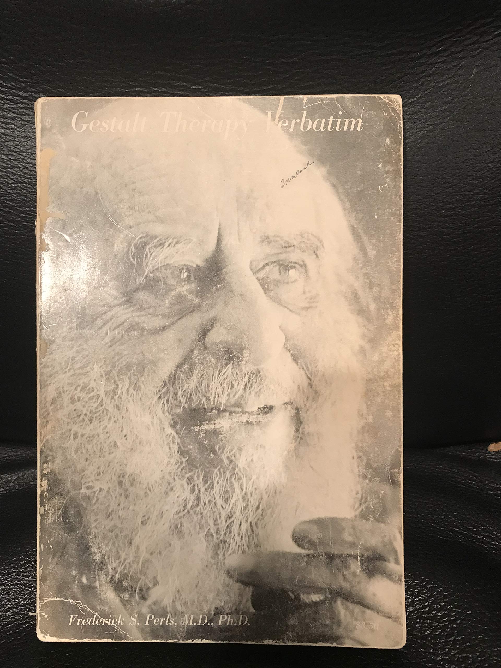 Gestalt Therapy Verbatim,Used