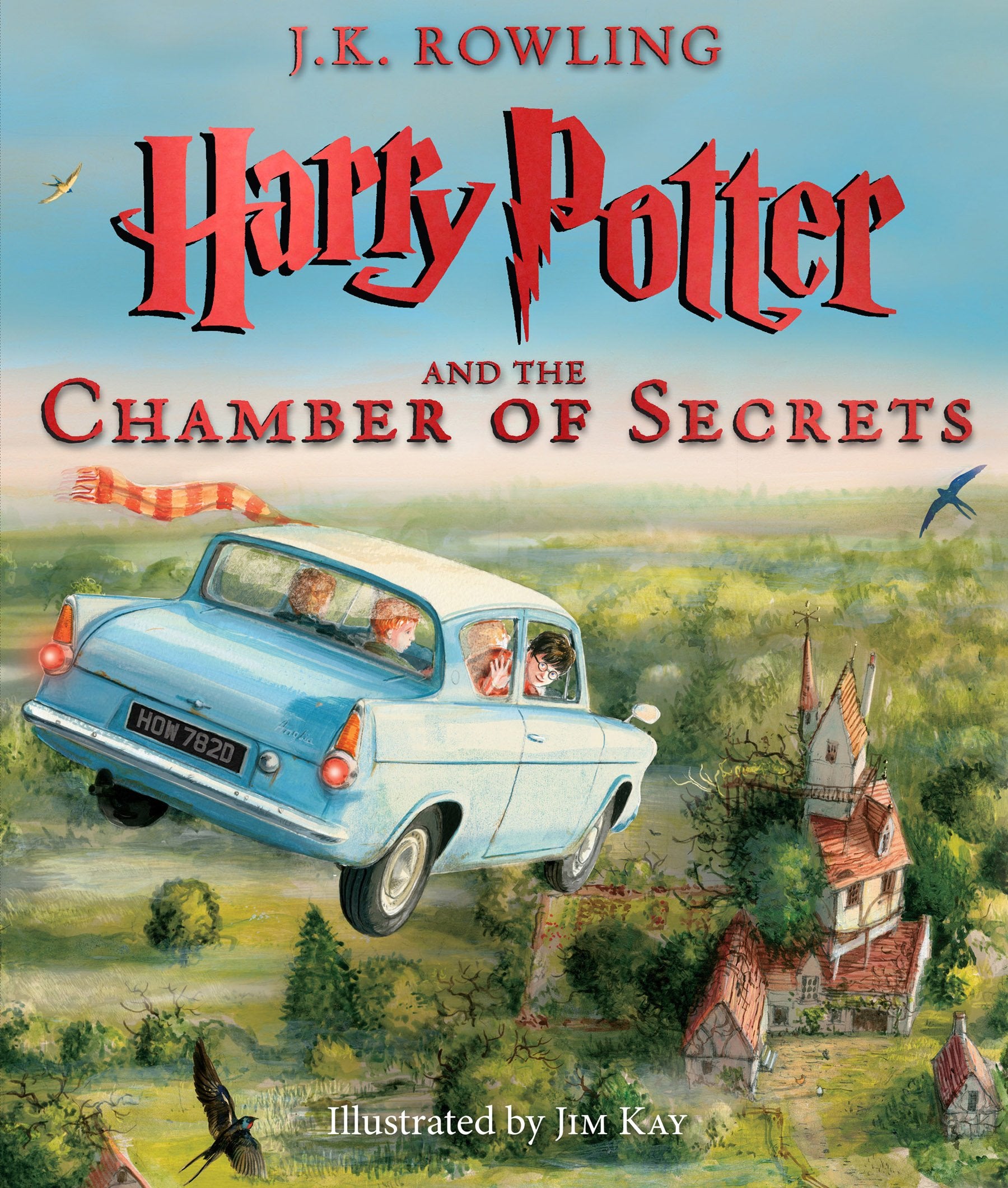 Harry Potter And The Chamber Of Secrets: The Illustrated Edition (Harry Potter, Book 2) (2)