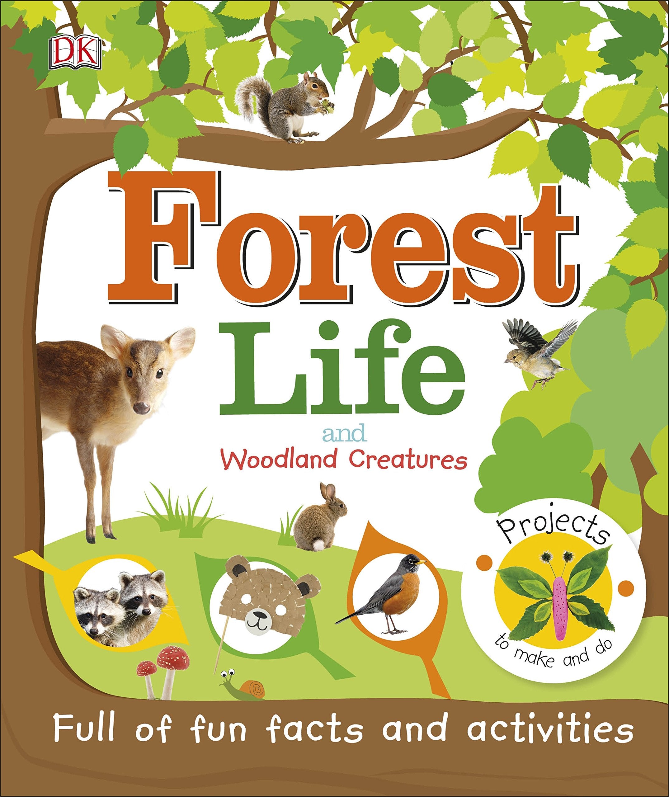 Forest Life and Woodland Creatures-Like new